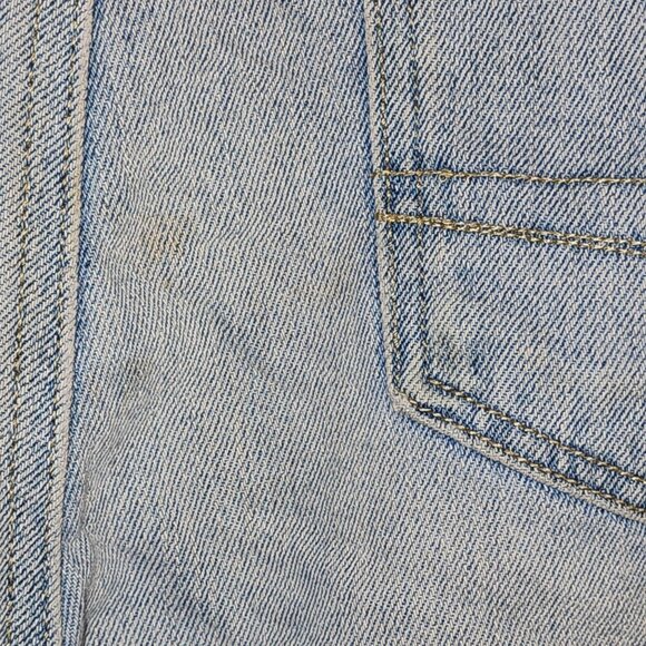 American Eagle Light Wash Distressed High-Waisted Jeans - Picture 7 of 11